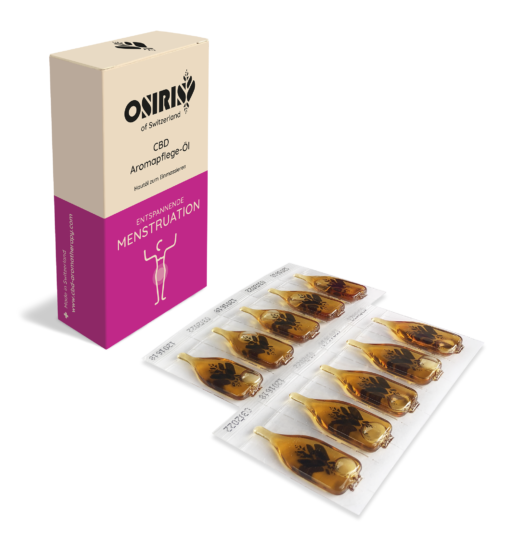 Aromapflege-Öl entspannende Menstruation