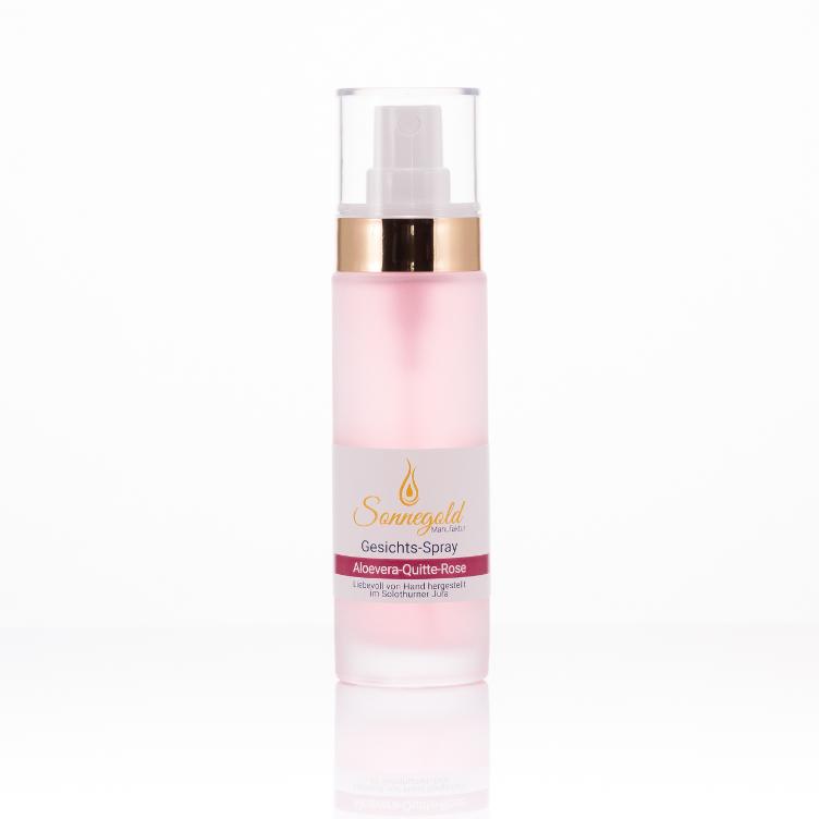 Gesichts-Spray Aloevera-Quitte-Rose