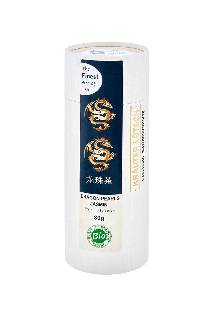 Grüner Tee `Jasmin Dragon Pearls` 100g